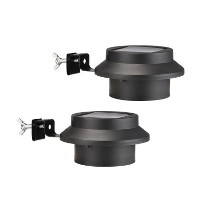 Solarlampen voor Dakgoten - 2 stuks