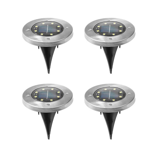 LED Solar Grondspots - 4 stuks