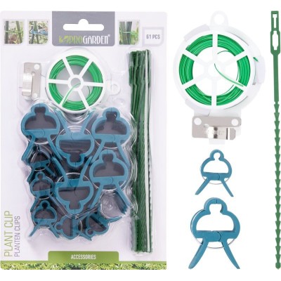 Plantenclips met Binddraad - 61-delige set