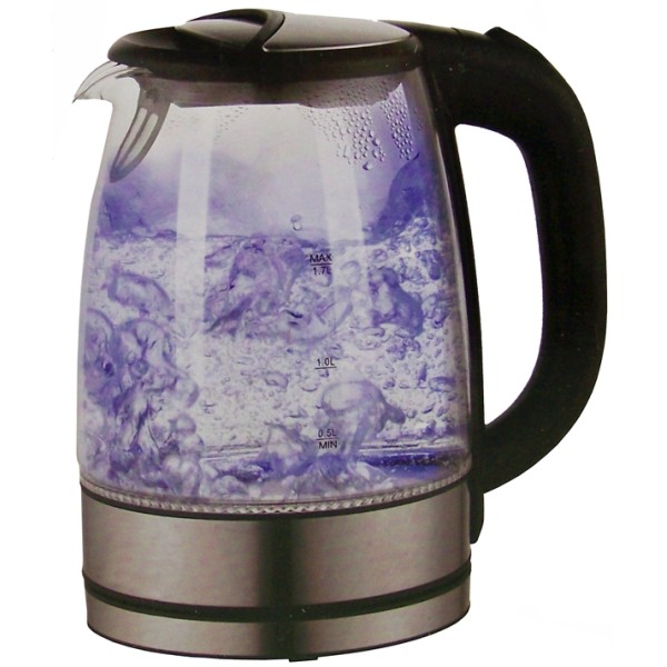 Glazen Waterkoker 1.7L met LED verlichting