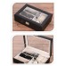 Horlogebox - voor 6 horloges en 3 brillen