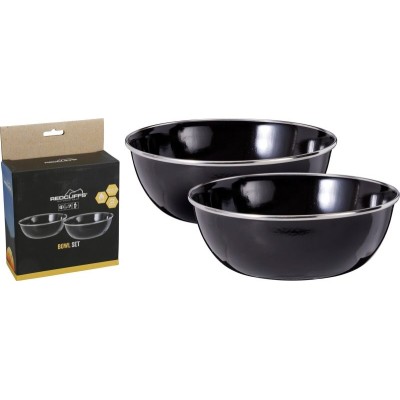 Campingschalen 2x - emaille