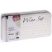Wijnaccessoires set in blikken doos 5 delig