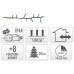 Microcluster - 700 led - 14m - extra warm wit - Timer - Lichtfuncties - Geheugen - Buiten