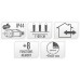 Microcluster - 560 led - 11m - three tone traditional - Timer - Lichtfuncties - Geheugen - Buiten
