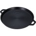 Professionele BBQ Grillpan van Gietijzer – Extra Groot Formaat