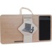 Laptoptafel met Kussen - Schootkussen - 57.5 x 30.5 - bruin