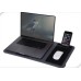 Laptoptafel met Kussen - Schootkussen - 57.5 x 30.5 - grijs