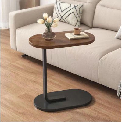 Stevige Bijzettafel - Bruin - Banktafel Modern
