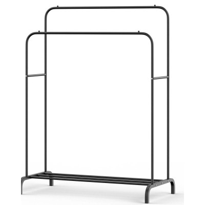 Ceruzo Kledingrek - 110x57x146 cm - mat zwart
