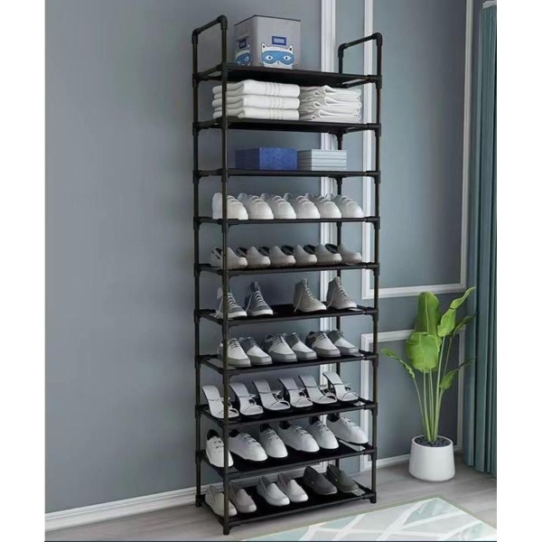 Ceruzo Schoenenrek - 10 Laags - 58x28x175 cm - voor 20 tot 30 paar Schoenen