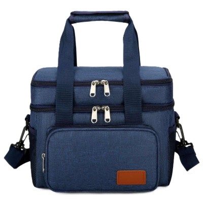Ceruzo Geïsoleerde Koeltas - Lunchtas 14 Liter - Blauw
