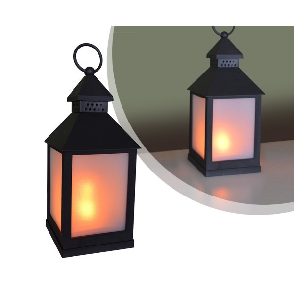Led lantaarn Flame effect - 24 leds