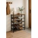 Ceruzo Schoenenrek - Hout - Metaal - 76x30x86 cm