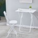 Ceruzo Klaptafel met Stoel - Wit
