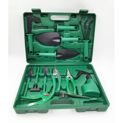 Tuingereedschap Set – 10 Delig – Inclusief Koffer
