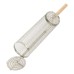 Ceruzo Grillmand - set van 2 - rollend Grillrooster - 30 cm