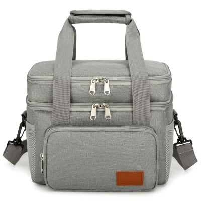 Ceruzo Geïsoleerde Koeltas - Lunchtas 14 Liter - Grijs
