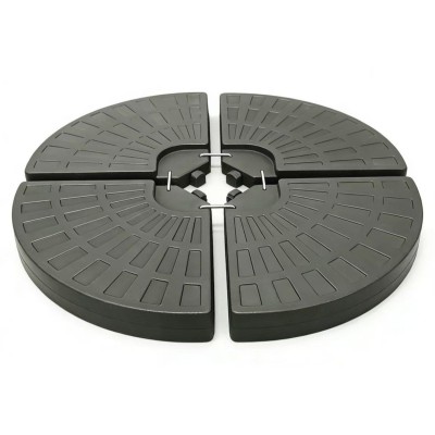 Ceruzo Parasoltegels - Vulbaar tot 66 kg - 4 Tegels - voor Kruisvoet