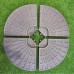 Ceruzo Parasoltegels - Vulbaar tot 66 kg - 4 Tegels - voor Kruisvoet