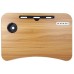 Laptoptafel - met USB poorten - 60 x 40 x 27 cm