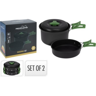 Camping Pannenset - set van 2