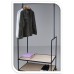 Kledingrek met 2 Planken - Verrijdbaar - 84 x 42.5 x 176