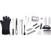 BBQ Accessoires set van 24 stuks
