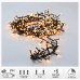 Micro Cluster met Haspel - 750 LED - 15 meter - extra warm wit