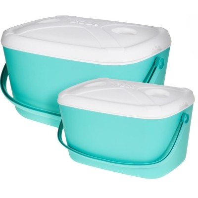 Koelboxen set - Groen - 30 en 15 Liter