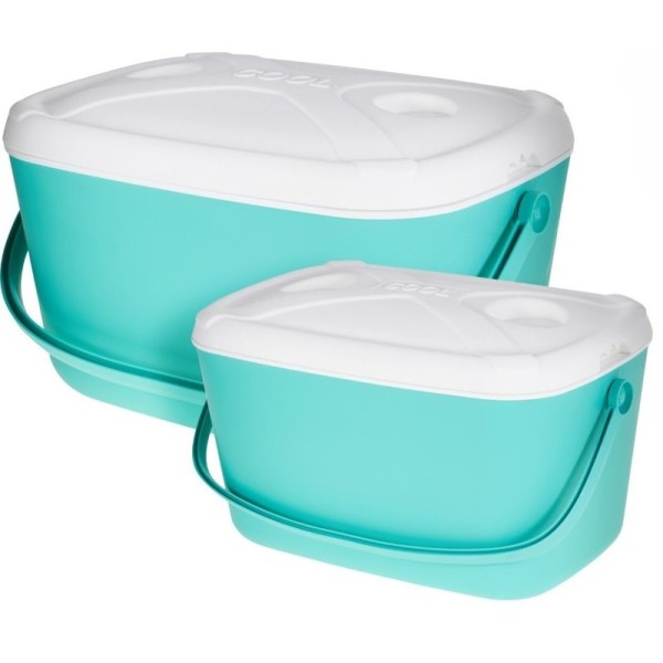 Koelboxen set - Groen - 30 en 15 Liter