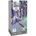 LED Verlichting 80 LED - 6 meter- multicolor - 8 Lichtfuncties - Soft Wire
