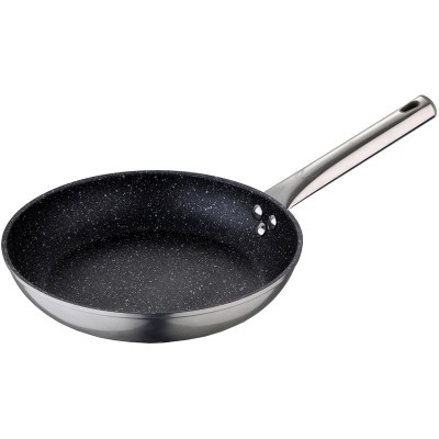 Bergner Neon Koekenpan - Ø24 cm - zilver