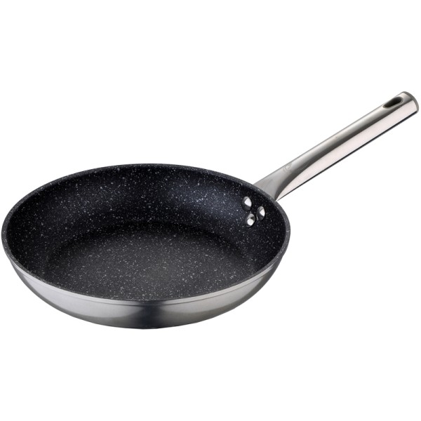 Bergner Neon Koekenpan - Ø24 cm - zilver