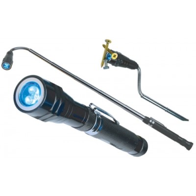 Magnetische telescopische LED zaklamp