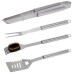 BBQ Barbecue gereedschapset (4 dlg) in koffer
