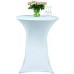 Statafelrok stretch 75-85cm wit
