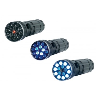 Multifunctionele 3-in-1 LED zaklamp met laserpointer