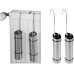Design RVS radiator waterverdamper - set van 2 stuks