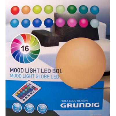 Mood light meerkleurige LED-bol 