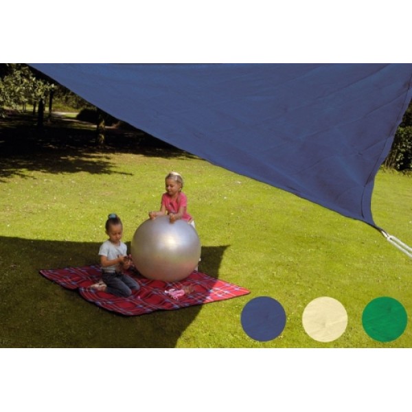 Driehoek zonnedoek 4x4x4m