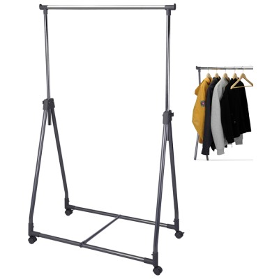 Verrijdbaar kledingrek  93x54x170cm