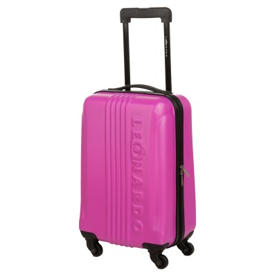Leonardo  Luxe handbagage koffer (fuchsia)