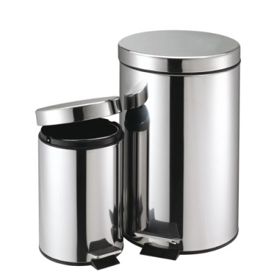Pedaalemmer set chroom