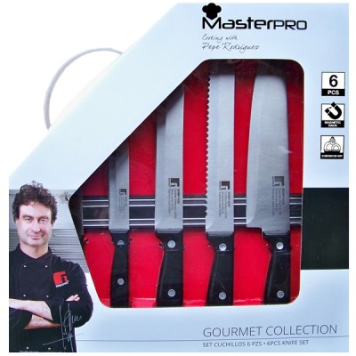 Masterpro 6-delige messenset