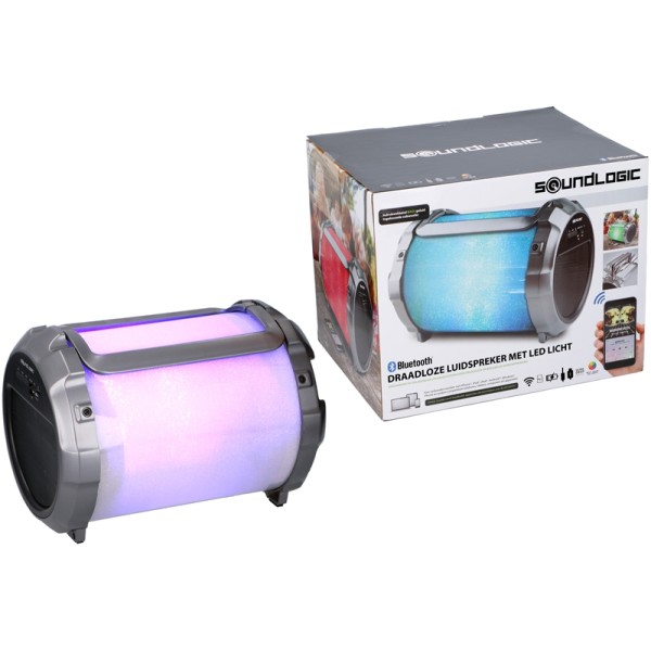 Speaker XL met subwoofer en led-verlichting