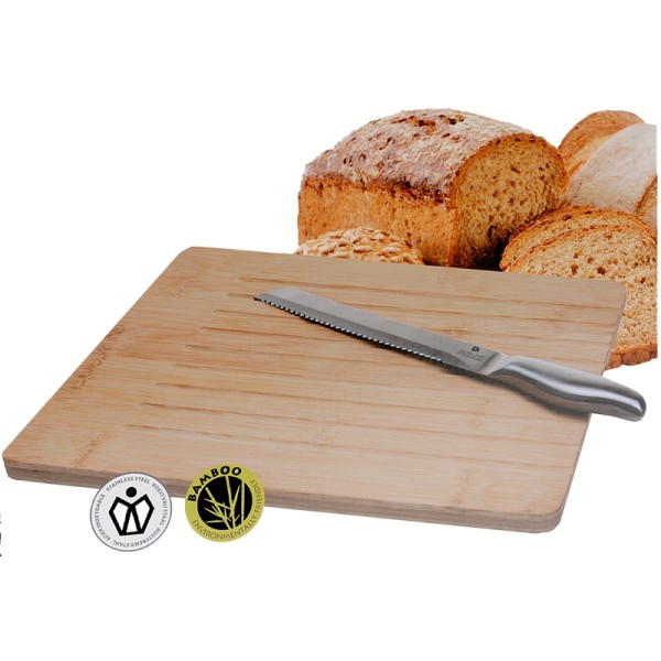 Broodsnijplank incl. broodmes