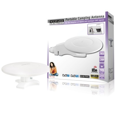 UHF camping antenne met LTE filter