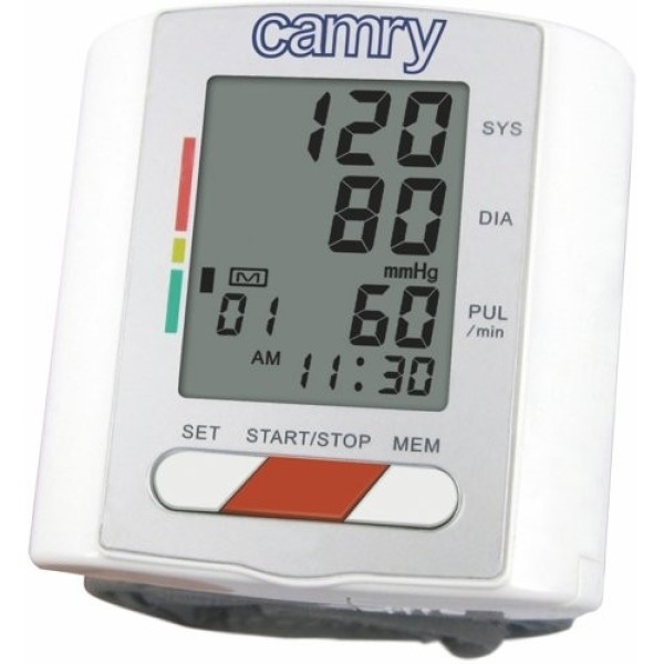 Hartslagmeter en bloeddrukmeter in 1