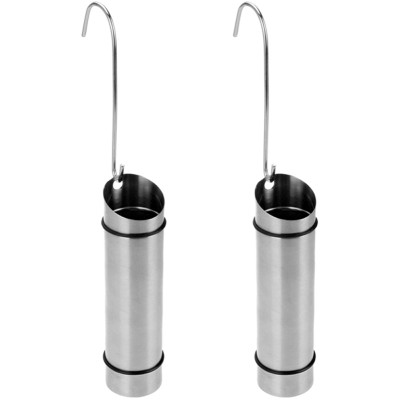 Design RVS radiator waterverdamper - set van 2 stuks
